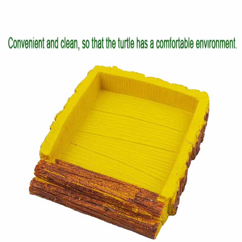 Reptile Food Bowl Habitat Breeding Box for Amphibians-GD028