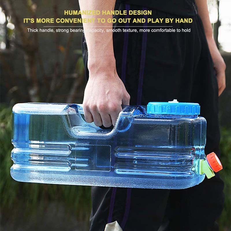 Water Container Portable Large Water Tank with Spigot for Outdoor Camping