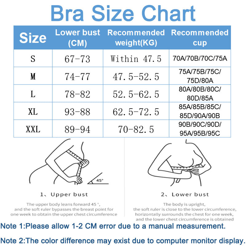 2 Pcs High Impact Sports Bra Medium Support Quick Dry Athletic Vest-Set4