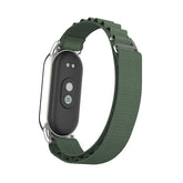 Nylon Sports Strap with Adjustable Metal G-hook for Mi 8 Watch-Green A