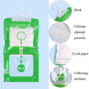 Pack of 10 Hygroscopic Anti-Mold Moistureproof Bag Use for Wardrobe