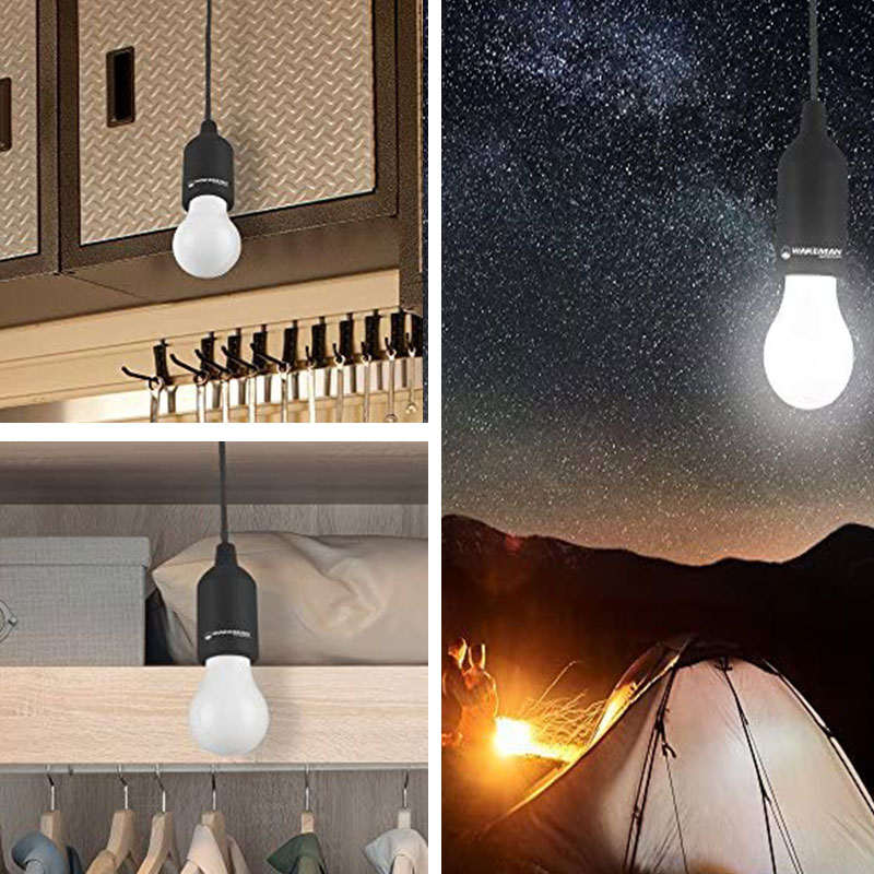 6 Pcs Decorative Pull Rope LED Bulb for Outdoor Kids Room