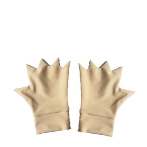 Unisex Half Finger Gloves Winter Stretchy Knit Fingerless Gloves in Common Size-Color- LYX-08065-1