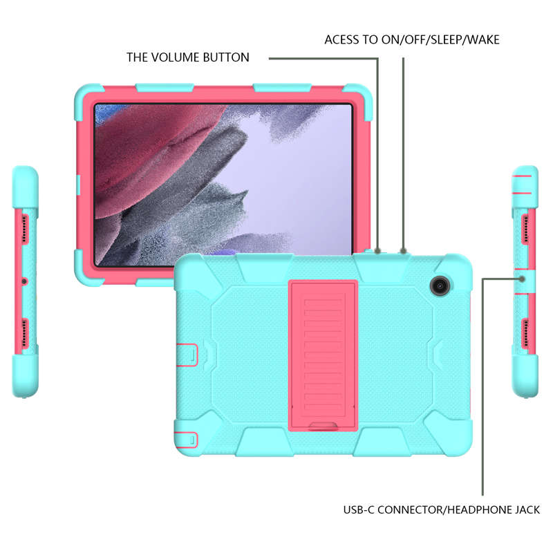 Samsung Tablet Case For Galaxy Tab A8 10.5inch 2021 (SM-X200/SM-X205/SM-X207)-AquaPink