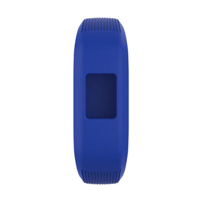 Soft Silicone Replacement Watchband for Garmin Vivofit JR Band for Kids Women Men-Dark Blue