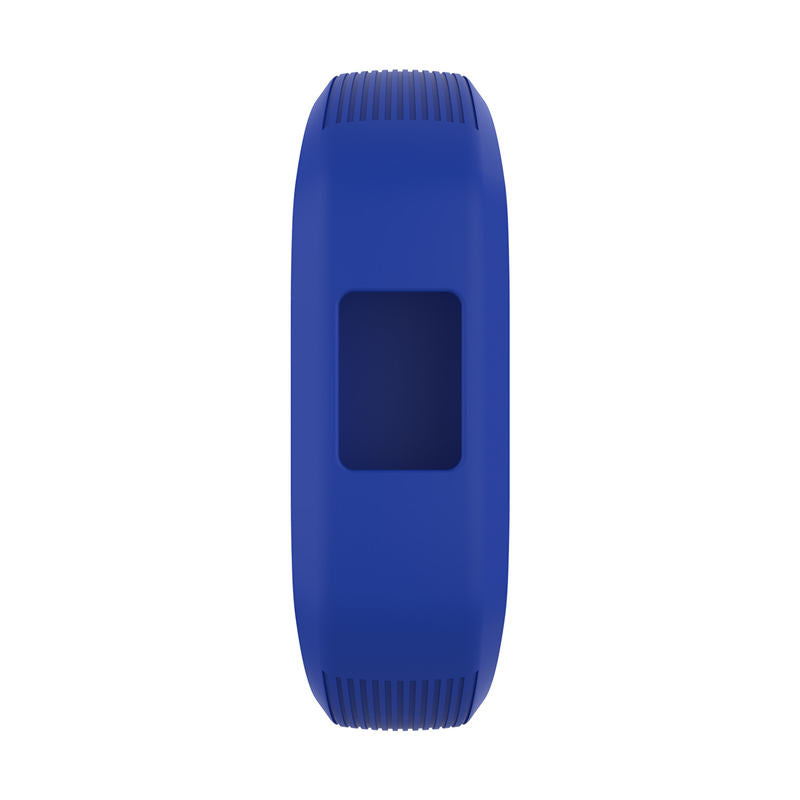 Soft Silicone Replacement Watchband for Garmin Vivofit JR Band for Kids Women Men-Dark Blue