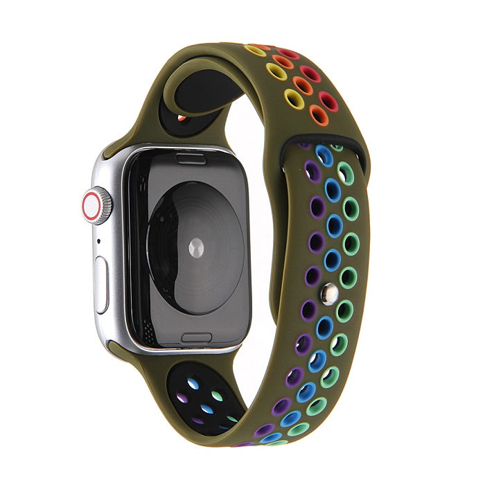 Rainbow Nike Watch Strap For Apple iWatch Series-Olivia