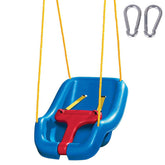 Kids Secure Swing with Adjustable Straps Bearing 50kg for Age 9 Months-4 Years