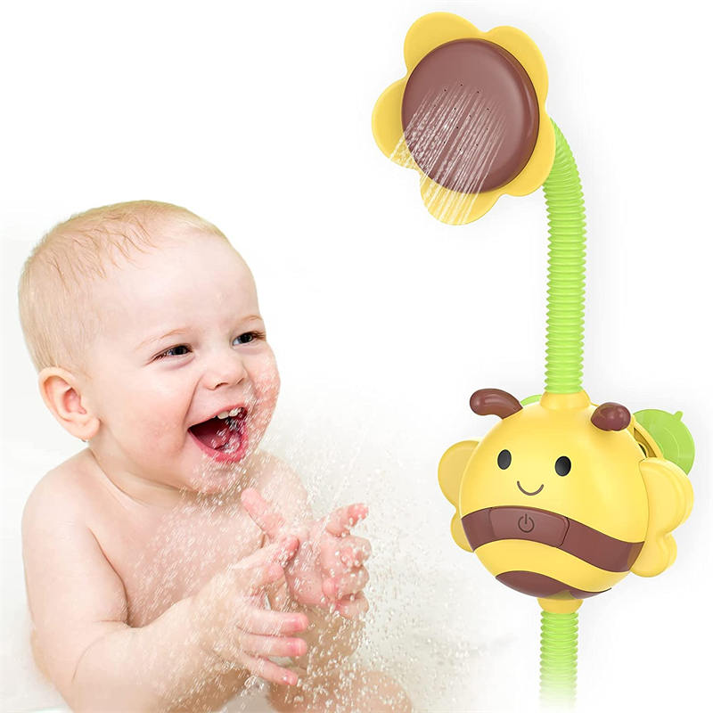 Baby Bath Toys Electric Bee Spray Water Shower for 18 Months and Up