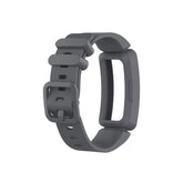 Silicone Watch Band For Fitbit Inspire/Inspire HR/ACE 2-Dark Gray