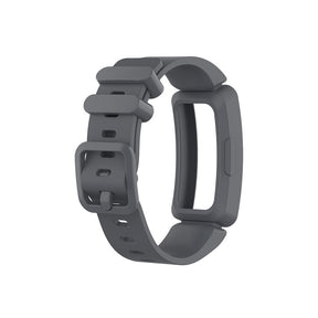 Silicone Watch Band For Fitbit Inspire/Inspire HR/ACE 2-Dark Gray