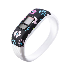 Soft Silicone Replacement Watchband for Garmin Vivofit Vivofit 3/Vivofit JR/JR 2 Band for Kids Women Men-Color1