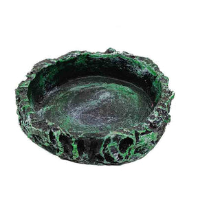 Reptile Food Bowl Habitat Breeding Box for Amphibians-GD015