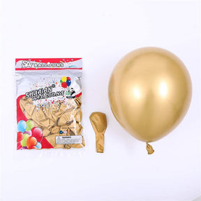 117 PCS Retro Green Balloon and Gold Metallic Chrome Latex Balloons Set for Wedding Birthday Decoration