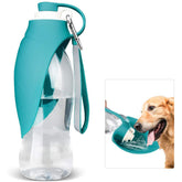 20 Oz Dog Water Bottle for Walking Portable Pet Water Container with Drinking Cup Bowl