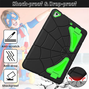 Spiderman iPad Case for iPad 6th/5th Generation 2018/2017-BlackGreen