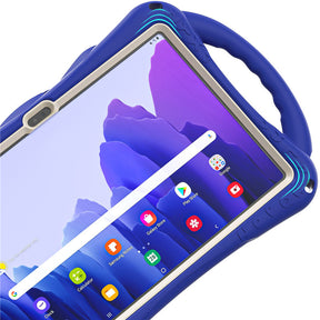 CatA Samsung Tablet for Tab A7 10.4  T500/T505/T507/T505N Built-in Handle Stand With a Strap-Dark Blue