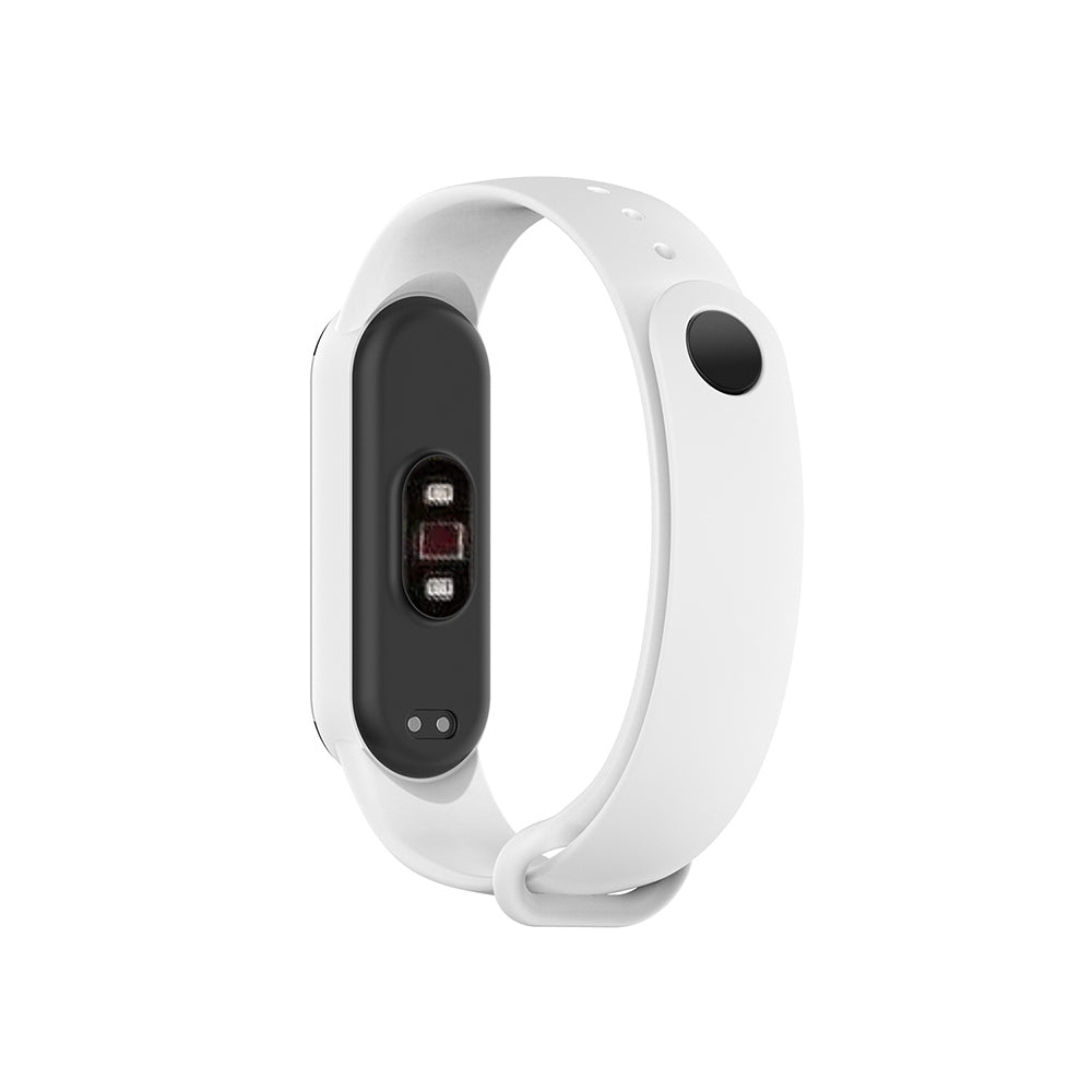 Xiaomi Band 5 Watch Bands Silicone Quick Release Strap Waterproof Replacement Wristband For Women-White