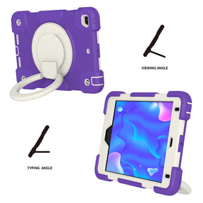 iPad Case For iPad Mini 4/5 with 360¡ãSwivel Stand-Catharanthus Roseus