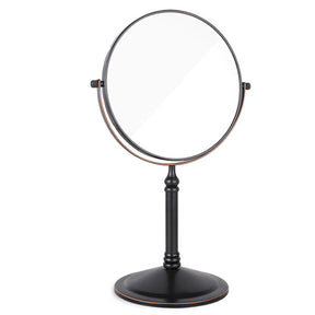 Home & Living6in Standing Mirror Dual-Sided Magnifying Makeup Mirror-Black