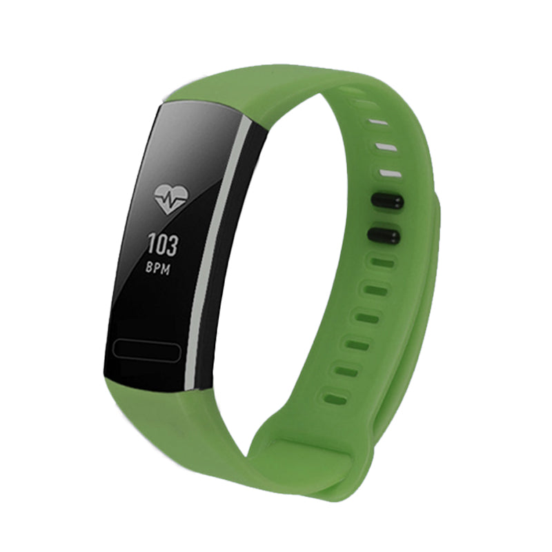 HW Silicone Watch Band Quick Release Strap Replacement Wristband For Huawei Band2/Band2 Pro/ERS-B29/ERS-B19 For Women-Green