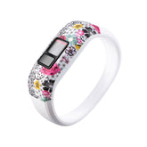 Soft Silicone Replacement Watchband for Garmin Vivofit Vivofit 3/Vivofit JR/JR 2 Band for Kids Women Men-Color3