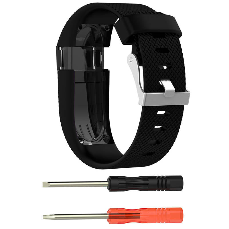 Watch Band For Fitbit Charge HR Smart Watch Replacement Accessories-Black