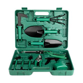 10 Pcs Garden Tool Kit Gardening Gifts for Women-Green