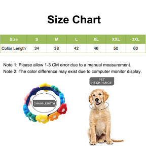 Pet Collar Cute Plush Flower Costume Accessories Necklace for Dog Cat