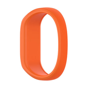 Soft Silicone Replacement Watchband for Garmin Vivofit JR Band for Kids Women Men-Orange