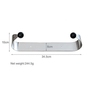 Stainless Steel Paper Towel Holder Under Cabinet Paper Towel Holder -Silver