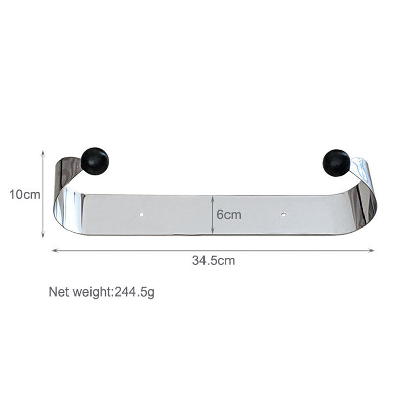 Stainless Steel Paper Towel Holder Under Cabinet Paper Towel Holder -Silver