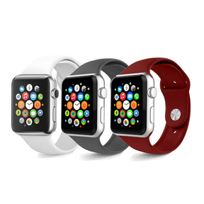 3 Packs F Sport Watch Band For Apple iWatch Series