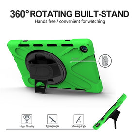 OnePiece Tablet Case Heavy Duty Anti-fall Protective Cover Bulit-in Kickstand For HuaWei MediaPad M6 10.8inch 2019/Matepad 10.8inch-Green