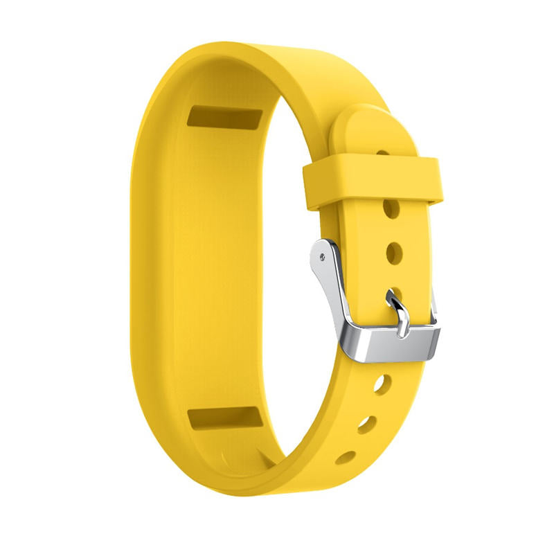 Silicone Replacement Watch Band For Garmin Vivofit 3-Yellow