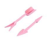 Home & Living2 Packs Succulent Transplanting Miniature Fairy Planting Mini Garden Hand Tools Set for Gardening Plant Care -Pink