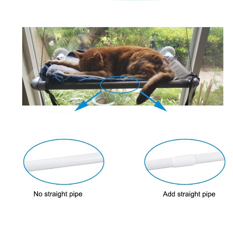 Cat Hammock Suction Cup Cat Nest Suitable for Sunbathing and Windowsill Viewing