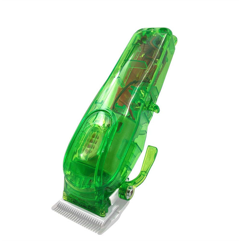 Clear DIY Back Housing Transparent Back Cover for Wahl 5-Star Series Magic Clipper Cordless 8148-Green