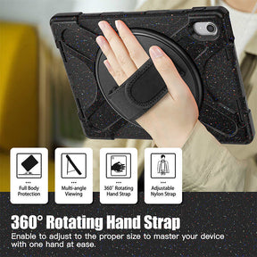 Full Body Protective Case with 360¡ã Rotate Hand Strap/Stand for iPad 10th Gen