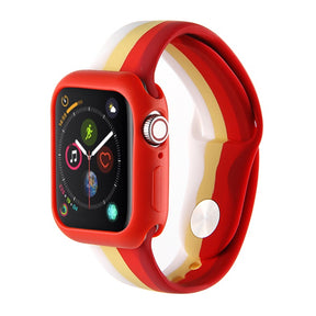 Colorful Silicone Sport Watch Band For Apple iWatch Series-03