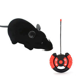 New Remote Control Toy for Cats Funny Chasing Electric Simulation Animal Toys-Black