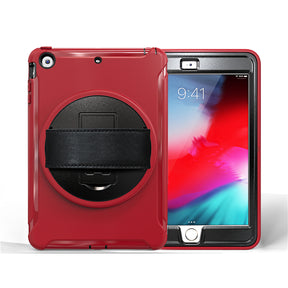 Spider Man 3-Layer Multi-Function Case Hand Strap Tablet Shell 7.9 inch For iPad Mini 1/2/3-Red