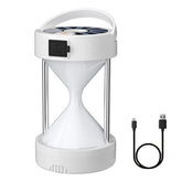 Solar Powered LED Camping Tent Lights with 1800mAh-White