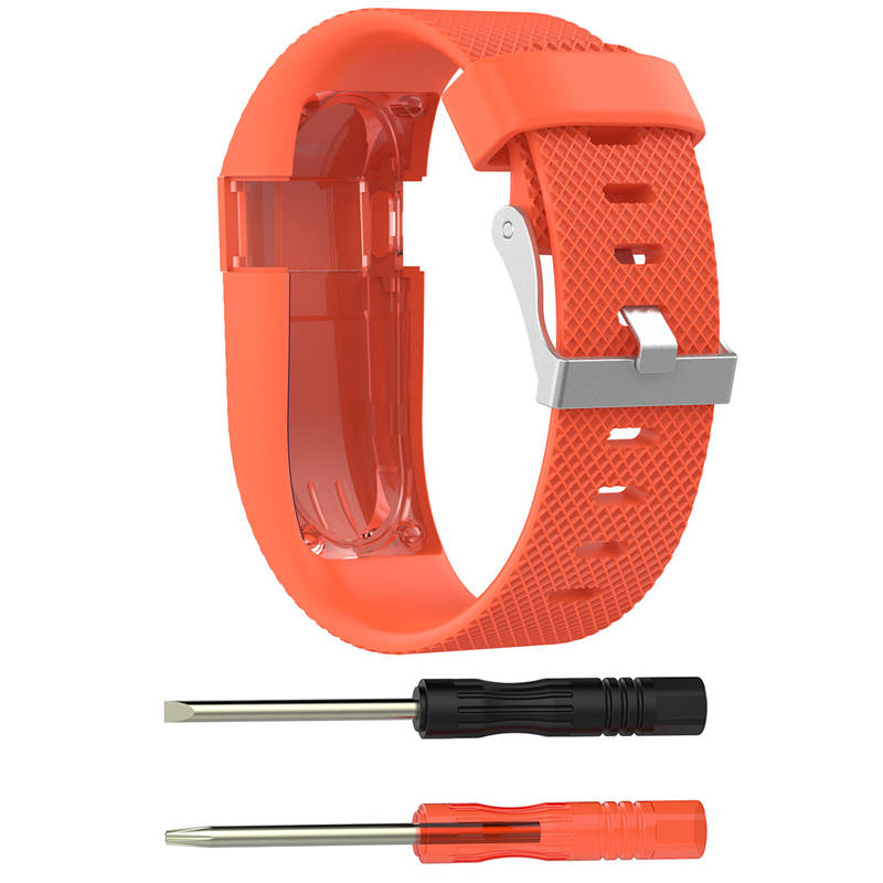 Watch Band For Fitbit Charge HR Smart Watch Replacement Accessories-Orange
