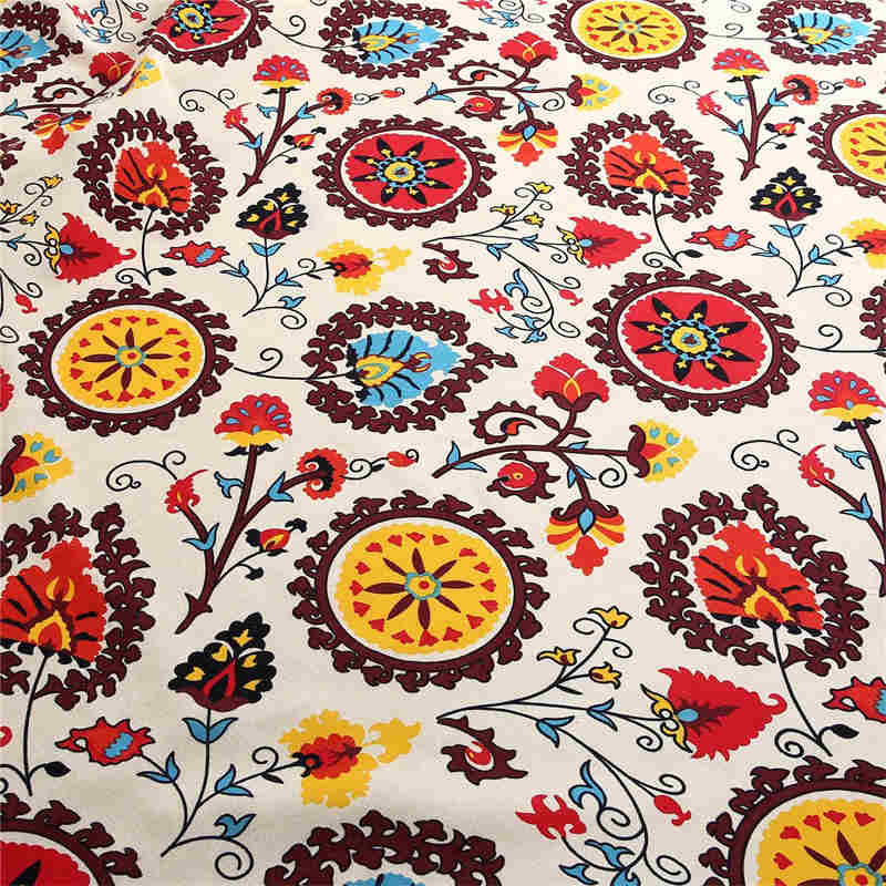 2 Panels Sunflower Pattern Semi-Blackout Window Curtains with Tassels Rod Pocket Design