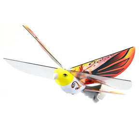 Kids Flying Remote Control Bird Toy with Bionic Flapping Wings-Orange