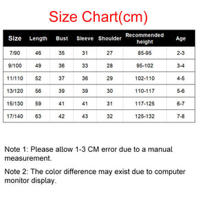 Girls Woolen Dress Coat Kids Warm Jacket Long Sleeve Button Trench 2-8 Years-Black