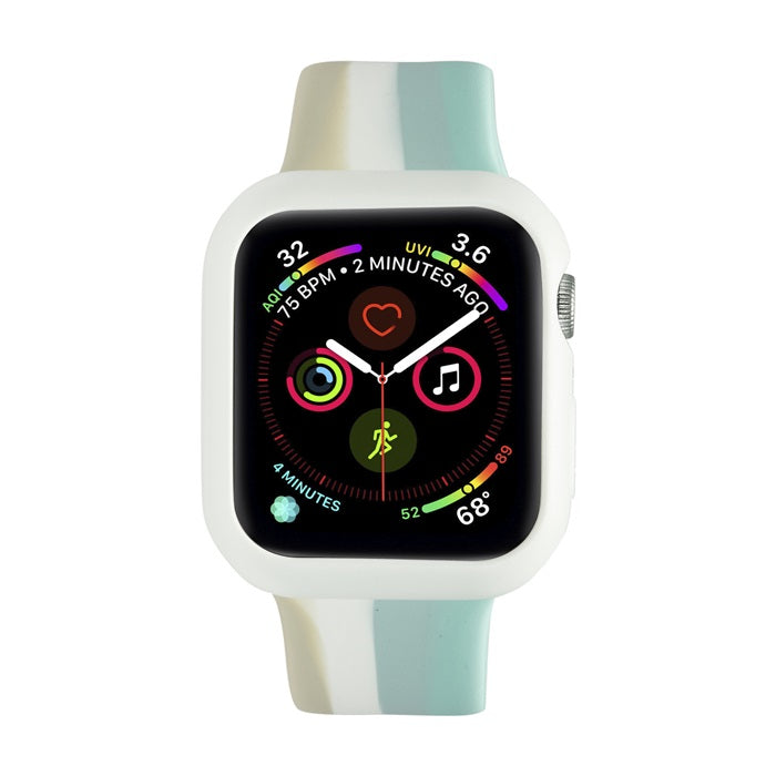 Colorful Silicone Sport Watch Band For Apple iWatch Series-07