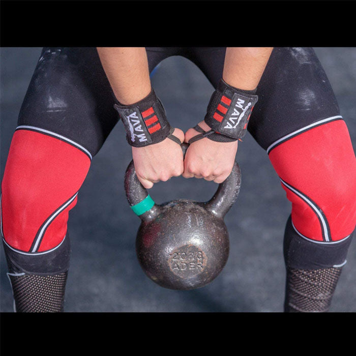 Knee Compression Sleeve Support For Women And Men Sports Knee Support Sleeves-Red-LYX-08070