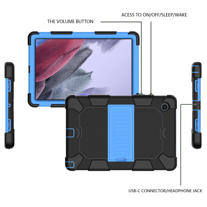 Samsung Tablet Case For Galaxy Tab A8 10.5inch 2021 (SM-X200/SM-X205/SM-X207)-BlackBlue